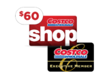 Costco 1-Year Executive Gold Star Membership + $60 Digital Costco Shop Card for $130