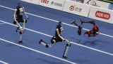 World humanoid robot games show runners breaking records, bursting into flames