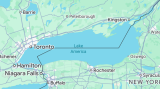 Google Maps renames "Lake Ontario" to "Lake America" even faster than US government