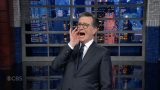 Stephen Colbert rips into the Trump phone